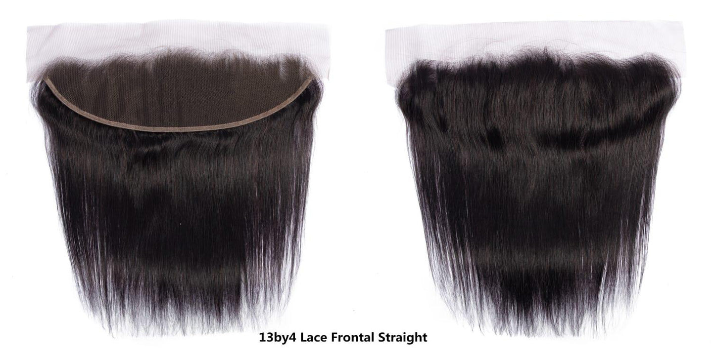 13x4 HD LACE LACE FRONTAL STRAIGHT Natural black colour (1B)