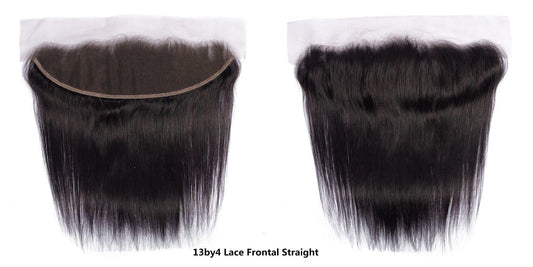 13x4 HD LACE LACE FRONTAL STRAIGHT Natural black colour (1B)